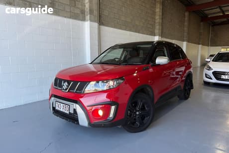 Red 2017 Suzuki Vitara Wagon S Turbo (2Wd) (Qld)