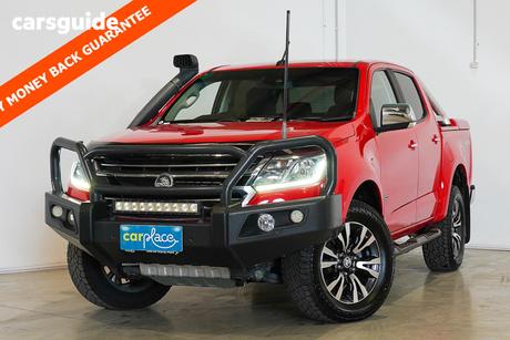 Red 2018 Holden Colorado Crew Cab Pickup Ltz (4X4)