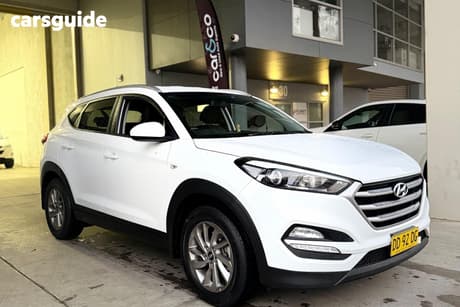 White 2018 Hyundai Tucson Wagon Active (Fwd)