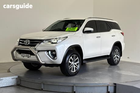 White 2018 Toyota Fortuner Wagon Crusade