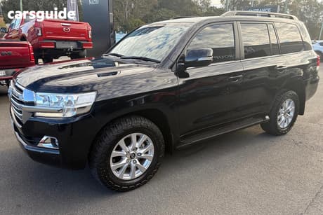 Black 2018 Toyota Landcruiser Wagon Lc200 Vx (4X4)