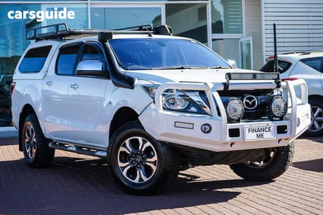 White 2018 Mazda BT-50 Dual Cab Utility Xtr (4X4)