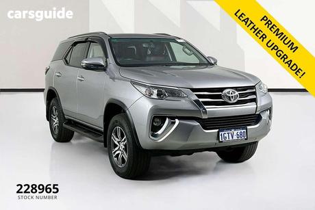 Silver 2019 Toyota Fortuner Wagon Gxl Premium Interior