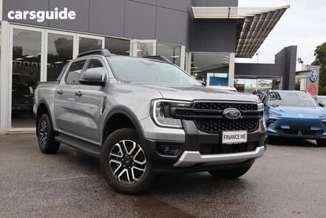 Silver 2025 Ford Ranger Double Cab Pick Up Sport 2.0 (4X4)