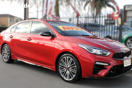 Red 2019 Kia Cerato Sedan Gt (Turbo)