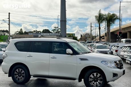 White 2018 Nissan Patrol Wagon Ti (4X4)