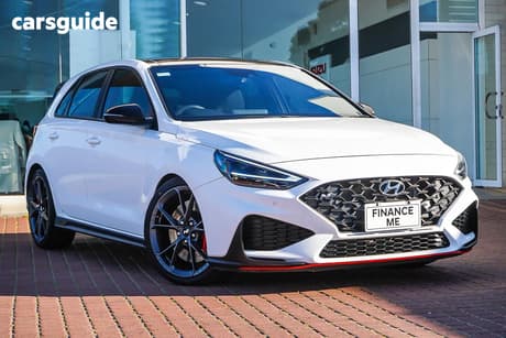 White 2022 Hyundai I30 Hatchback N Premium