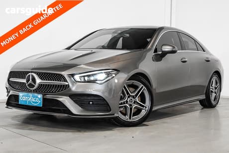 Grey 2019 Mercedes-Benz CLA200 Coupe 200