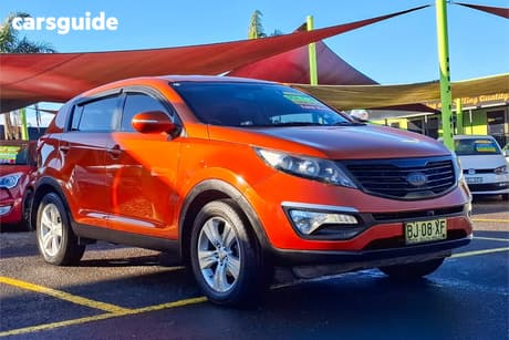Orange 2011 Kia Sportage Wagon Si (Fwd)