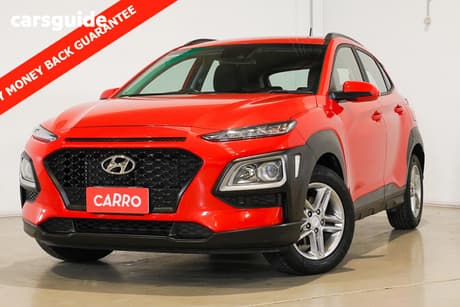 Orange 2019 Hyundai Kona Wagon Active (Fwd)