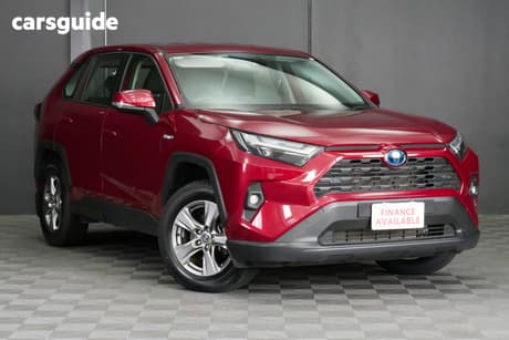 Red 2025 Toyota RAV4 Wagon Gx (2Wd) Hybrid