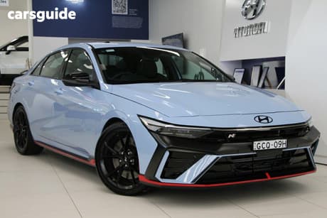 Blue 2026 Hyundai I30 Sedan N Premium