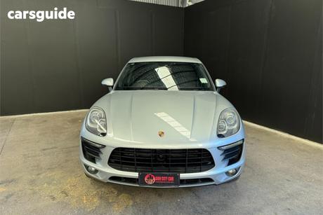 Silver 2015 Porsche Macan Wagon S
