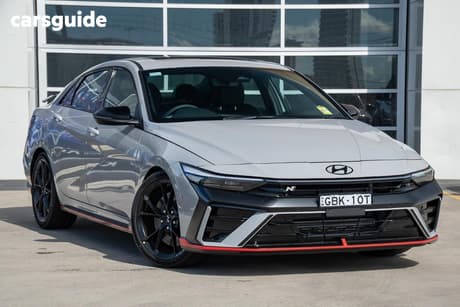 Grey 2026 Hyundai I30 Sedan N Premium