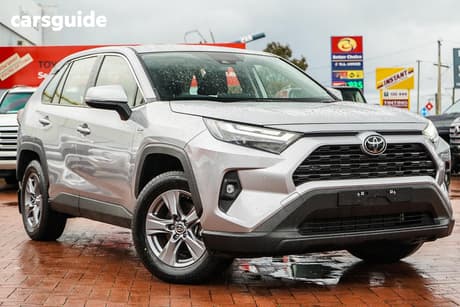 Silver 2025 Toyota RAV4 Wagon Gx (2Wd) Hybrid