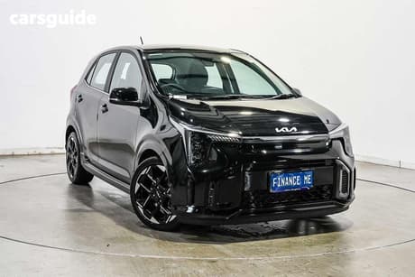 Black 2024 Kia Picanto Hatchback Gt Line (Pe2)