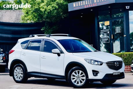 White 2015 Mazda CX-5 Wagon Maxx Sport (4X4)