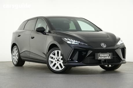 Black 2024 MG MG4 Hatchback Essence 64 150Kw