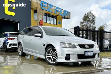 Silver 2011 Holden Commodore Sportswagon Sv6