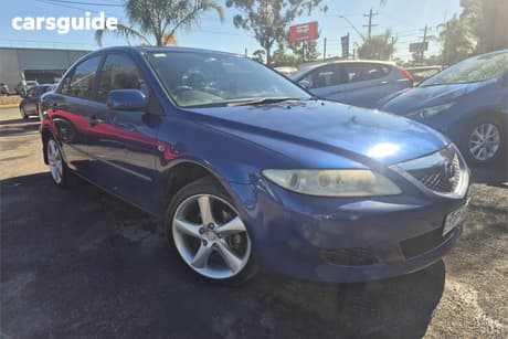 Blue 2005 Mazda 6 Wagon Classic