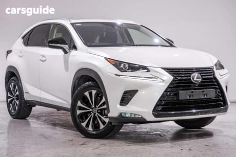 White 2019 Lexus NX300H Wagon Crafted Edition Hybrid (Fwd)