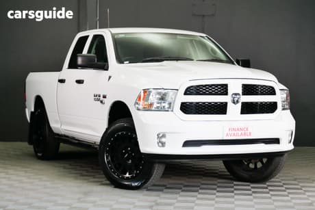 White 2021 RAM 1500 Crew Cab Utility Express (4X4)