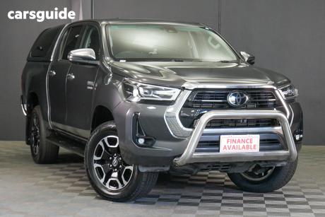 Grey 2023 Toyota Hilux Double Cab Pick Up Sr5 + Premium Interior (4X4)