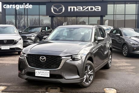 Grey 2025 Mazda CX-60 Wagon G25 Evolve