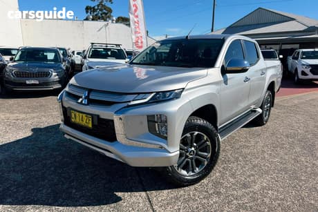 Silver 2019 Mitsubishi Triton Double Cab Pick Up Gls (4X4)