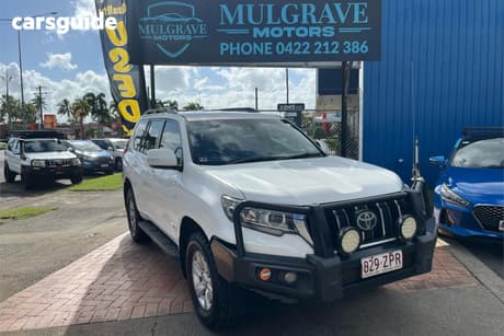 White 2020 Toyota Landcruiser Prado Wagon Gxl (4X4)
