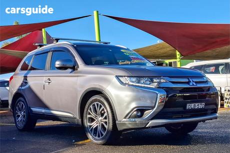 Grey 2016 Mitsubishi Outlander Wagon Ls (4X2)