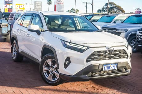 White 2024 Toyota RAV4 Wagon Gx (2Wd) Hybrid