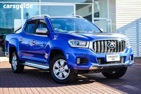 Blue 2021 LDV T60 Double Cab Utility Mega Tub (4X4)