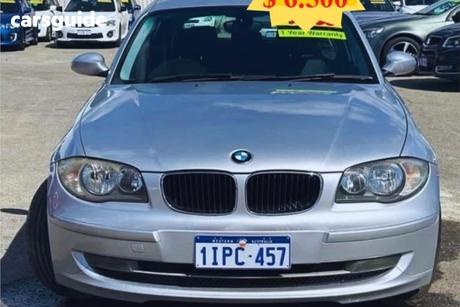 Silver 2009 BMW 1 Hatch 120I R