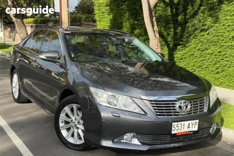 Grey 2013 Toyota Aurion Sedan Presara