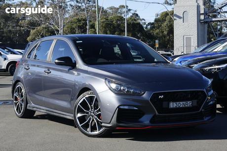Grey 2018 Hyundai I30 Hatchback N Performance