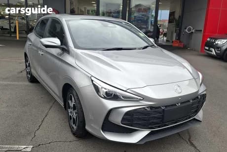 Silver 2025 MG MG3 Hatchback Essence