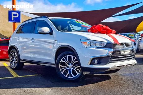 White 2017 Mitsubishi ASX Wagon Ls (2Wd)