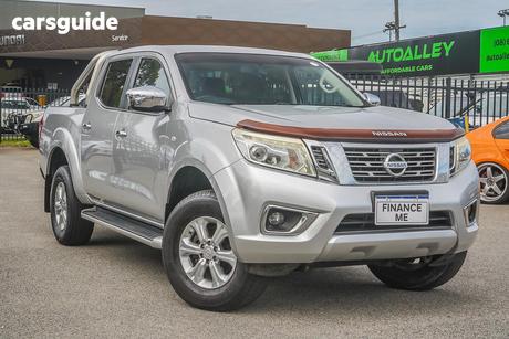 Grey 2015 Nissan Navara Dual Cab Utility St (4X4)