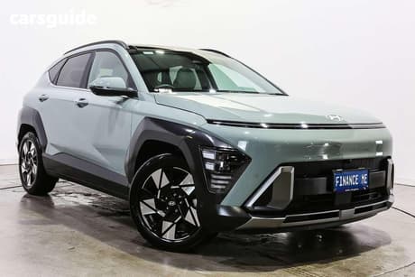 Green 2025 Hyundai Kona Wagon Hybrid Premium