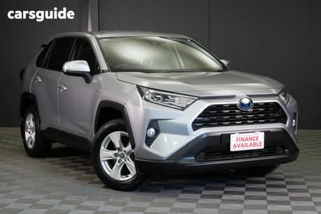 Silver 2020 Toyota RAV4 Wagon Gx (2Wd) Hybrid