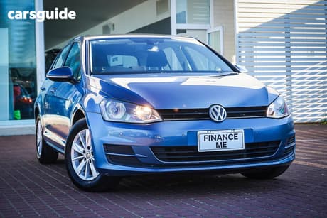 Blue 2016 Volkswagen Golf Hatchback 92 Tsi Trendline
