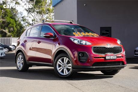 Red 2017 Kia Sportage Wagon Si (Fwd)