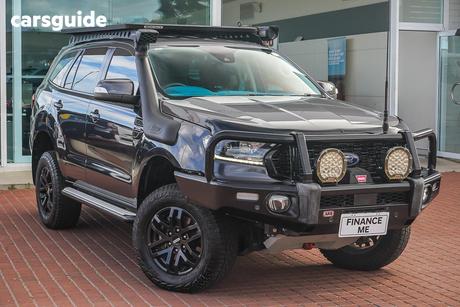 Grey 2022 Ford Everest Wagon Sport (4Wd)