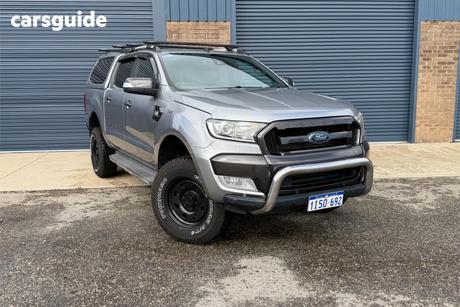 Silver 2016 Ford Ranger Dual Cab Pick-up Wildtrak 3.2 (4X4)