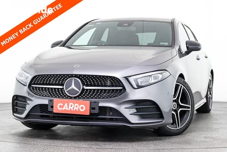 Grey 2022 Mercedes-Benz A180 Hatchback