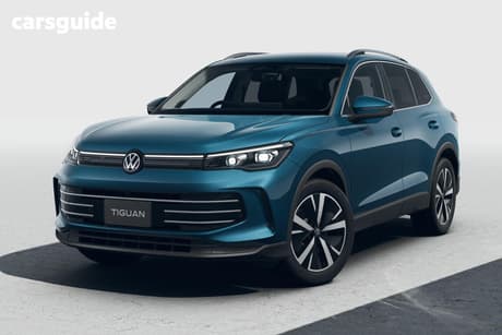 Blue 2026 Volkswagen Tiguan Wagon 150Tsi Elegance