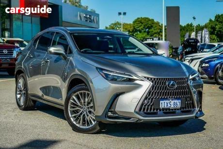 Grey 2026 Lexus NX SUV