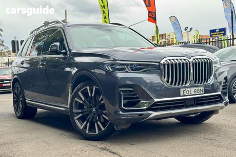 Grey 2021 BMW X7 Wagon Xdrive30D