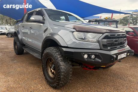 Grey 2018 Ford Ranger Double Cab Pick Up Raptor 2.0 (4X4)